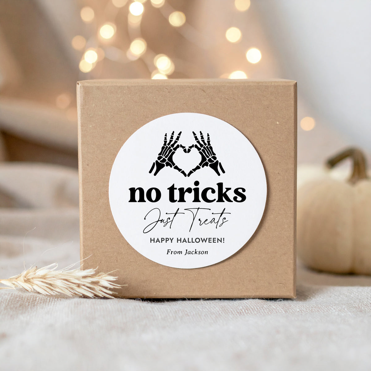 Halloween Tag Template (No Tricks Round)