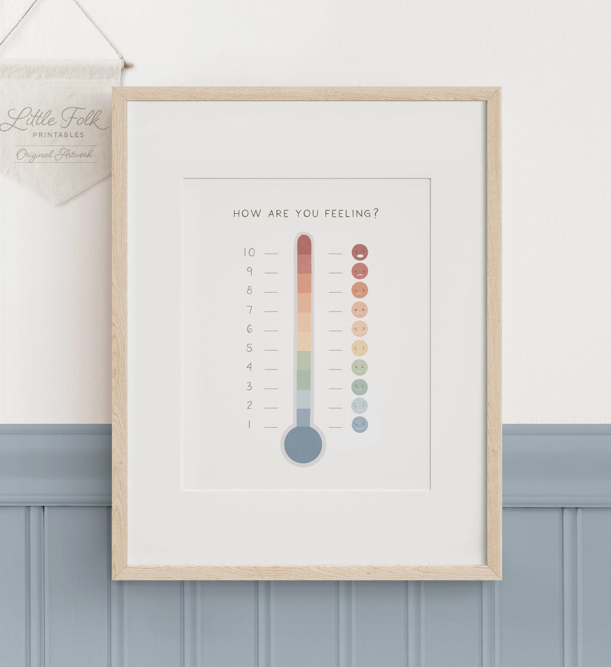 Feelings Thermometer Print - MRCP