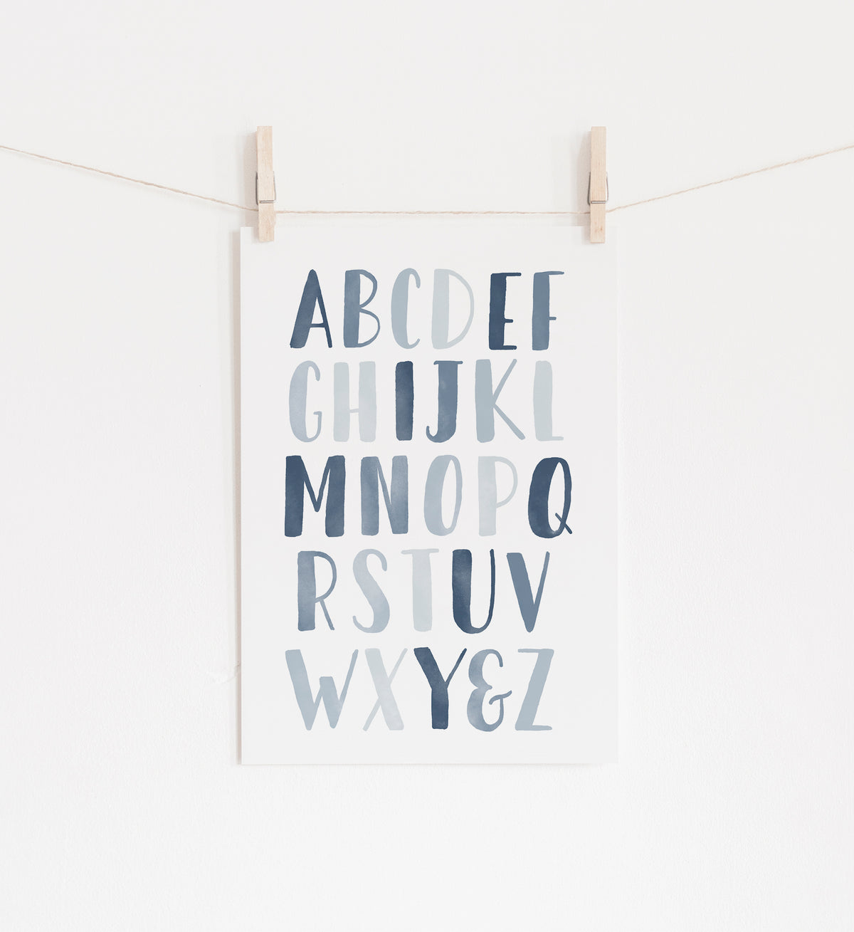 Alphabet and Numbers Set of 2 Prints - NBCP