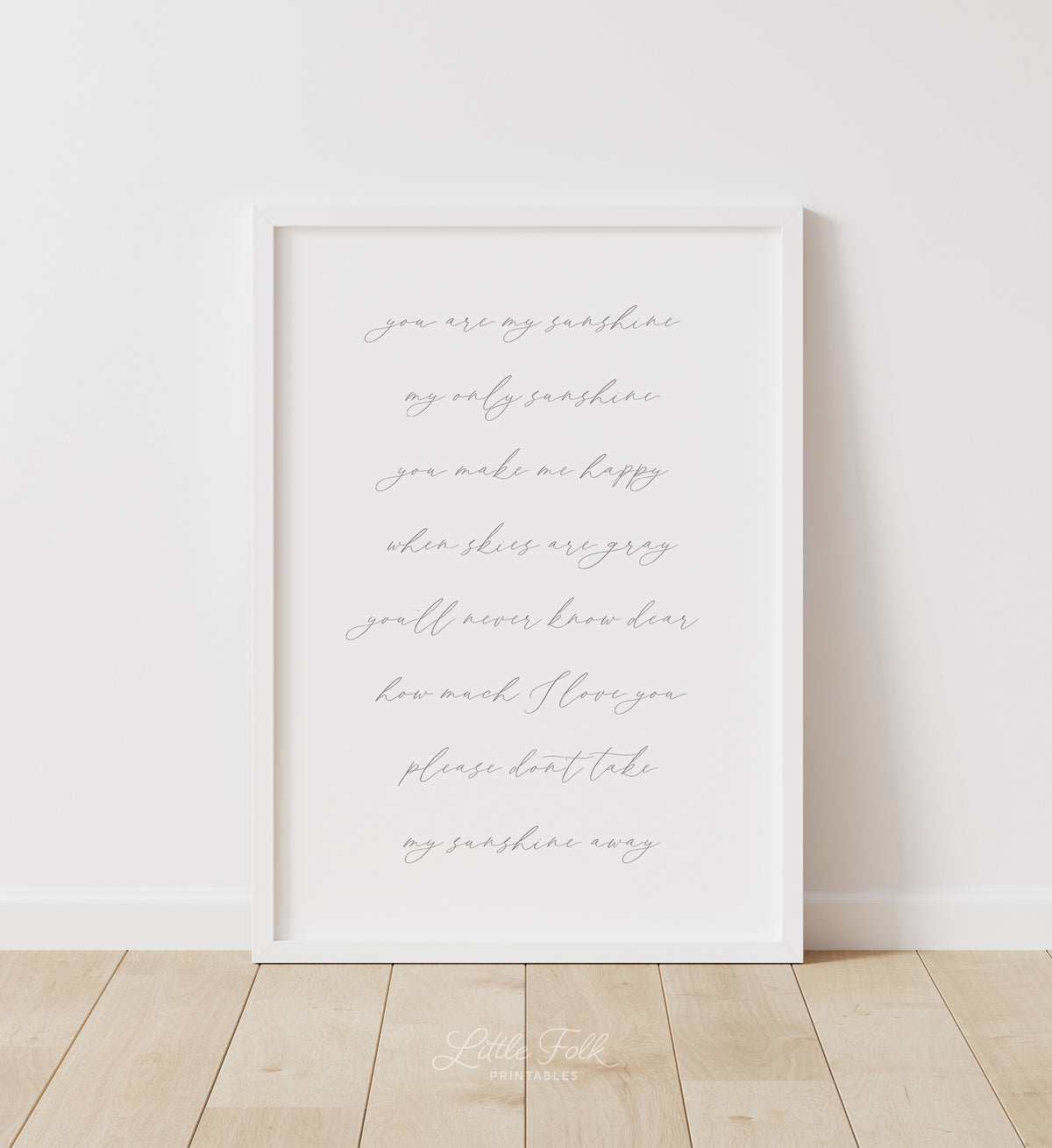 Rainbow & You Are My Sunshine Set of 3 Prints - ENCP