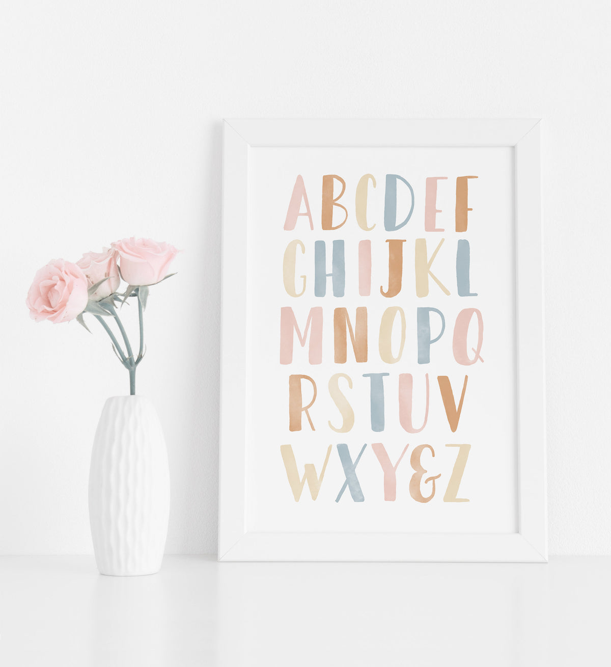 Alphabet and Numbers Set of 2 Prints - BHCP