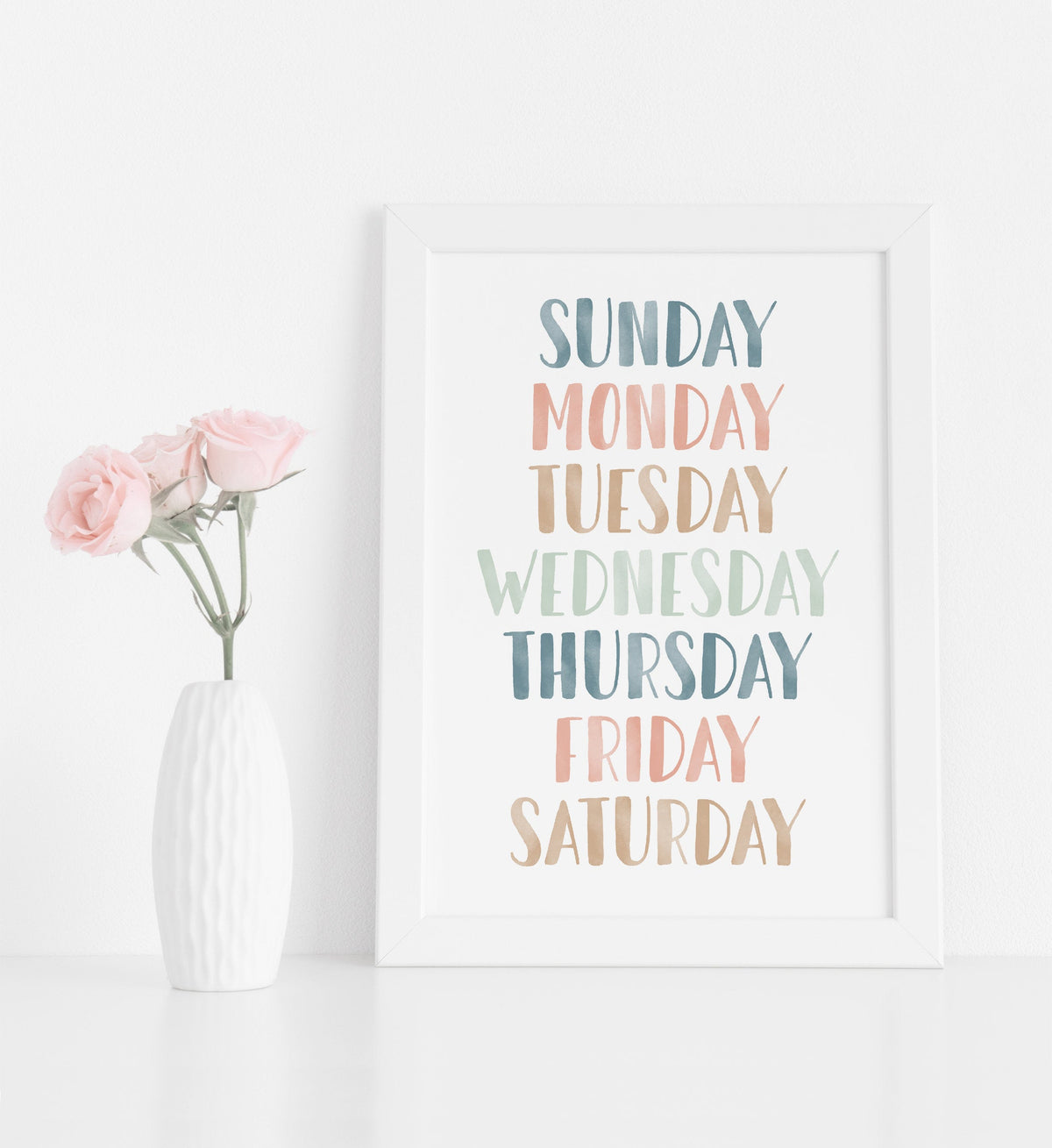 Days of the Week Print - MPCP
