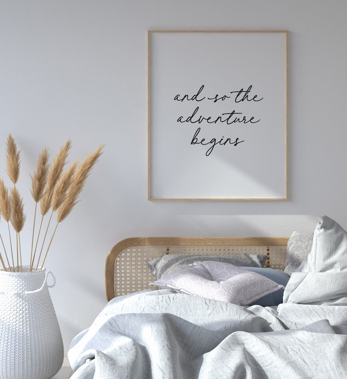 And So the Adventure Begins Print