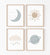 Outer Space Set of 4 Prints No. 1 - BNCP