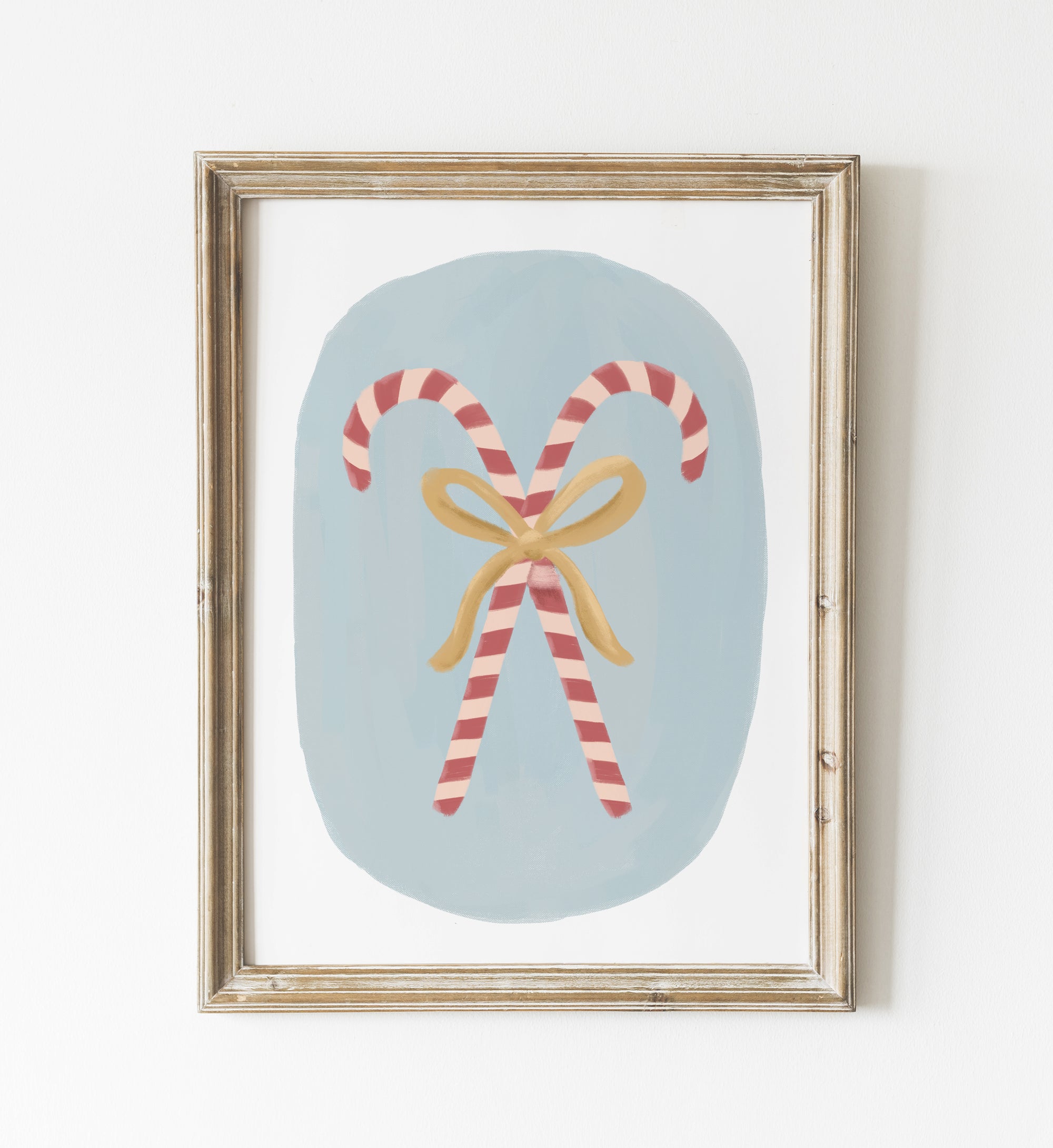 Candy Canes Print