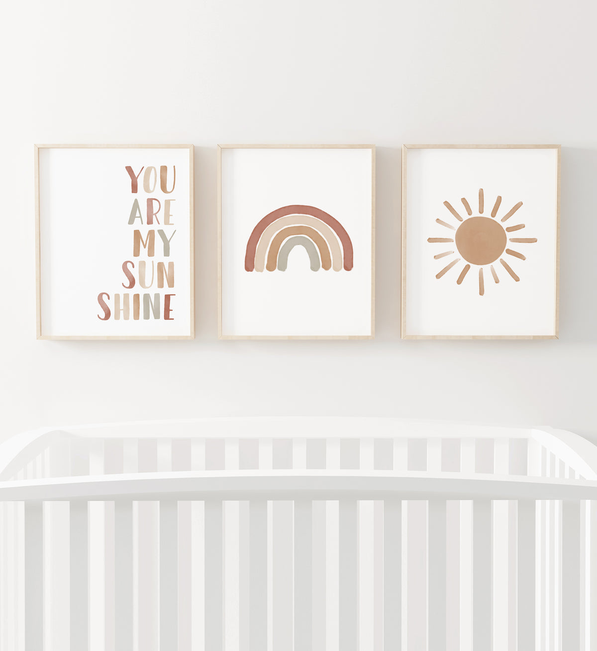 Rainbow, Sunshine & Sun Set of 3 Prints - TCCP