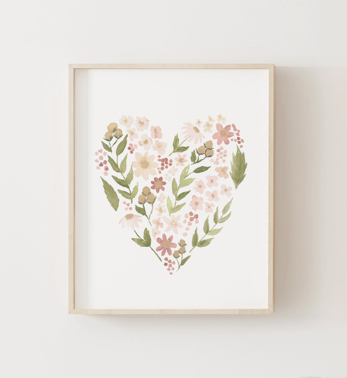 Floral Heart Print - PNCP