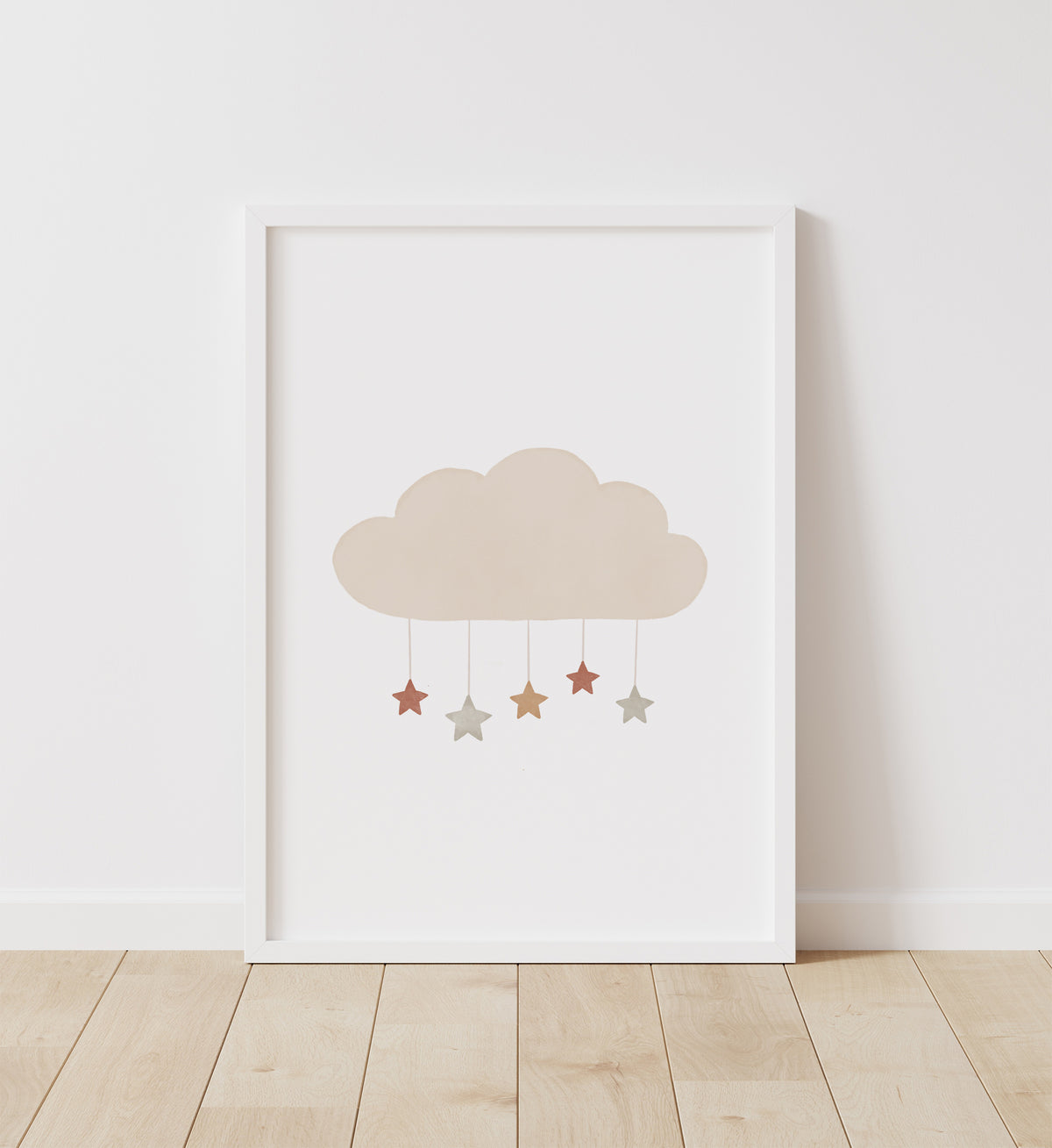 Love You to the Moon and Back, Cloud, and Moon Set of 3 Prints - TCCP