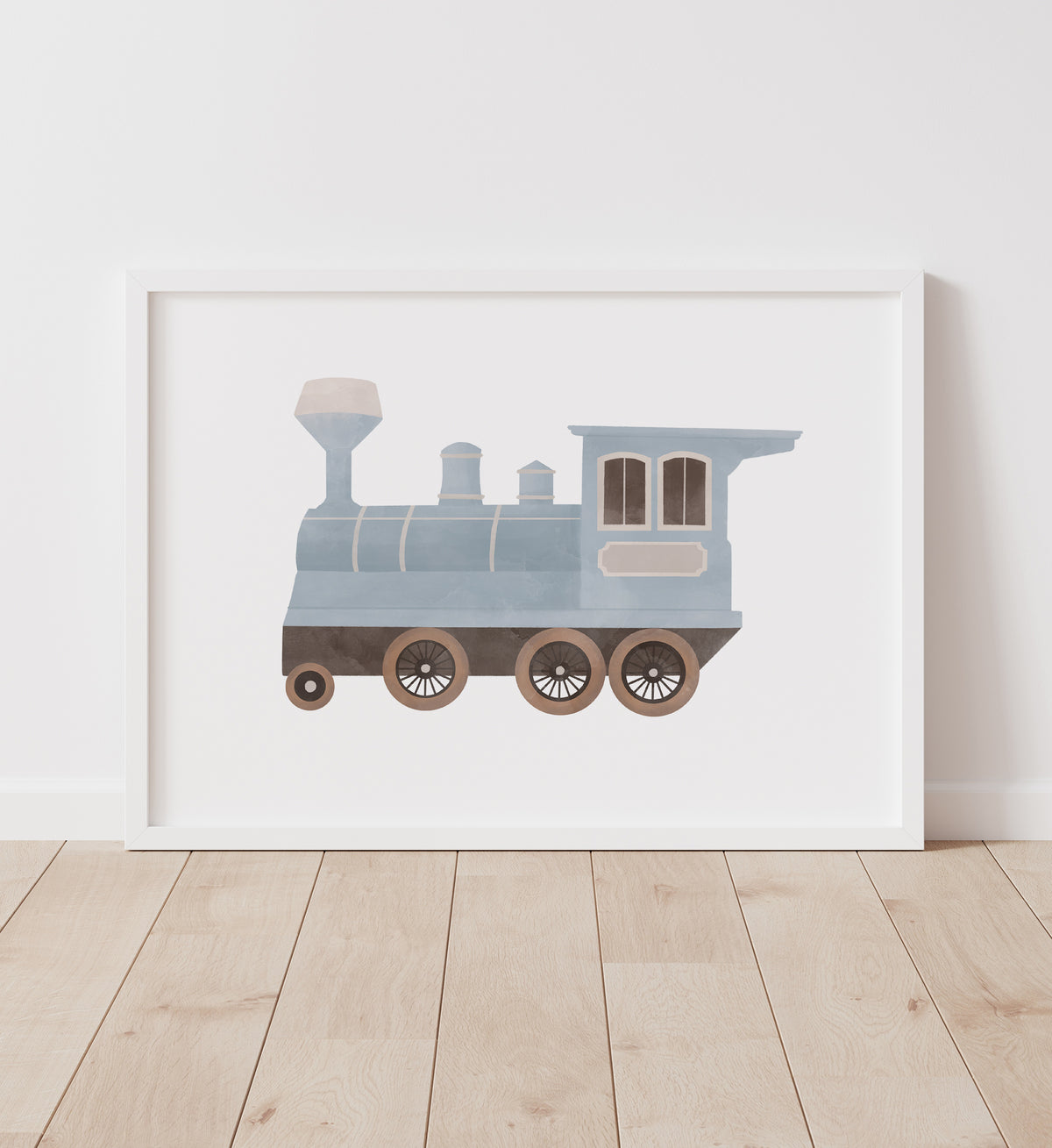 Vintage Train Print