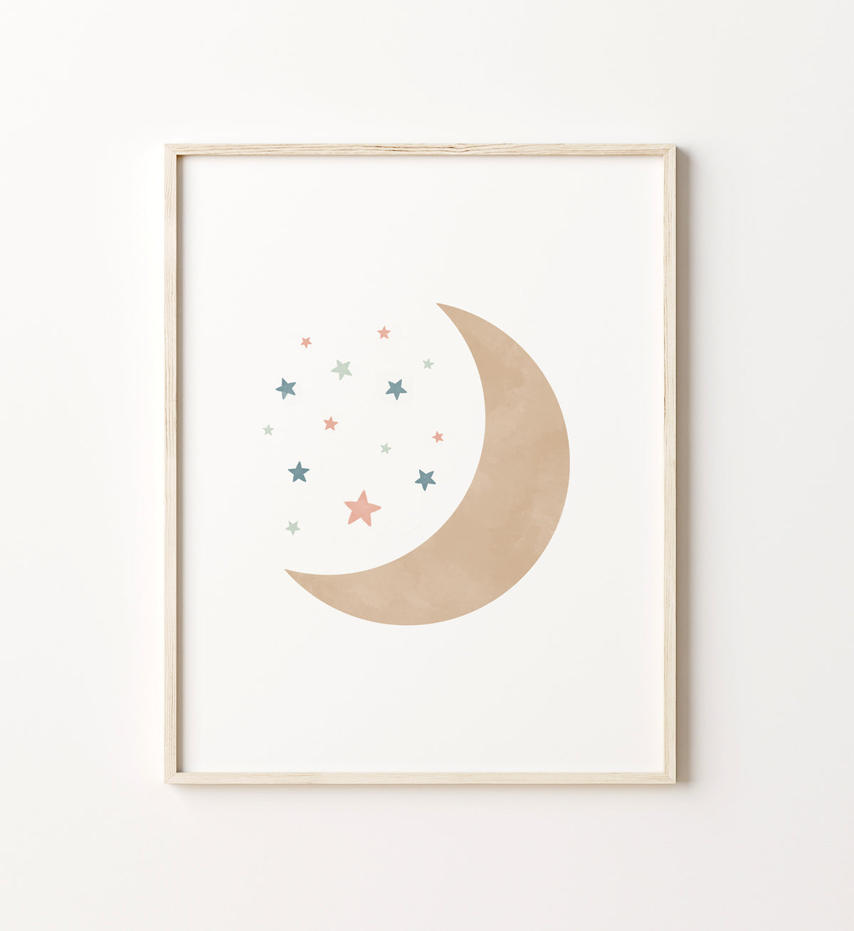 Moon and Stars Print - MPCP