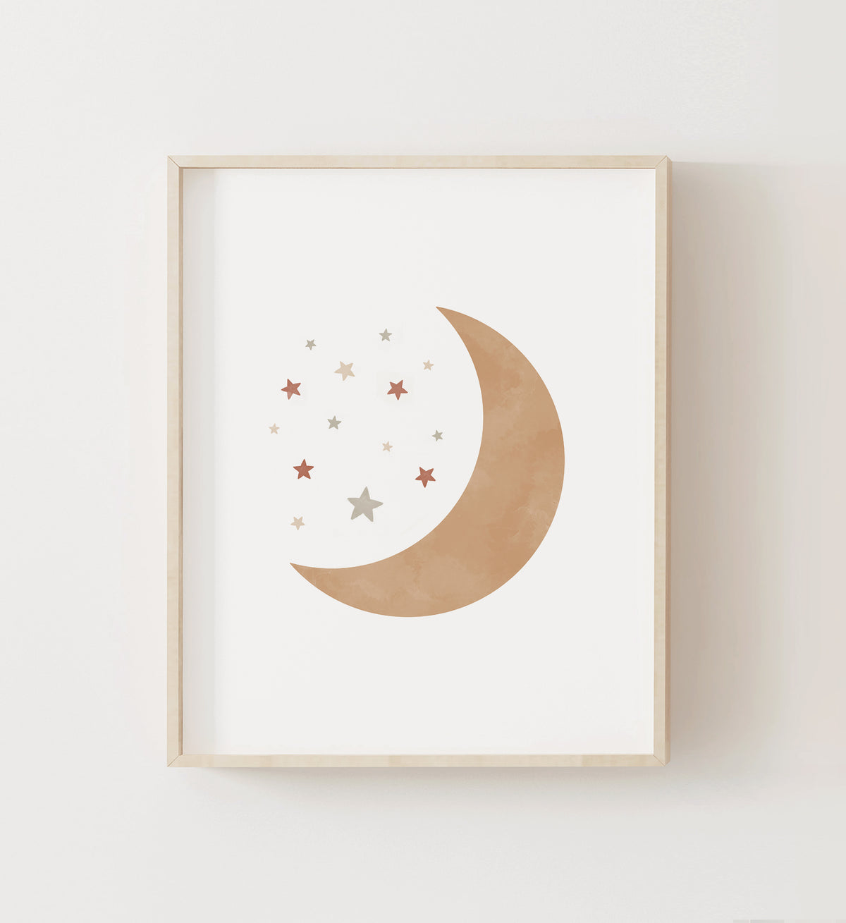 Love You to the Moon and Back, Cloud, and Moon Set of 3 Prints - TCCP