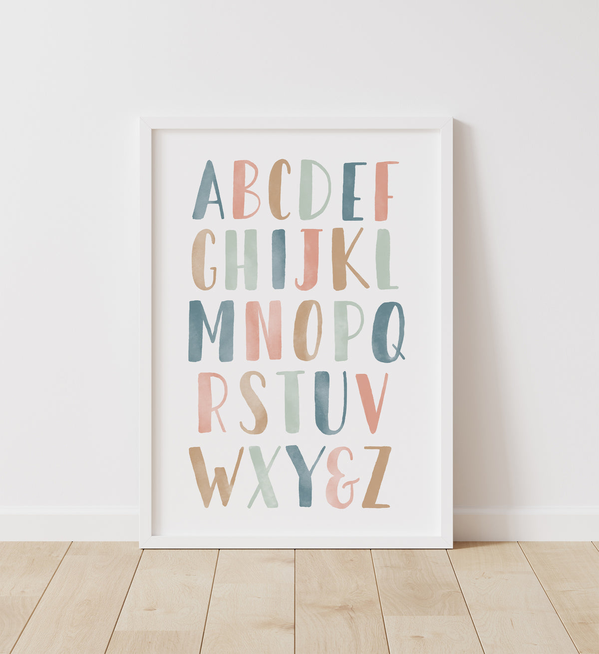Rainbow, Alphabet & Numbers Set of 3 Prints - MPCP