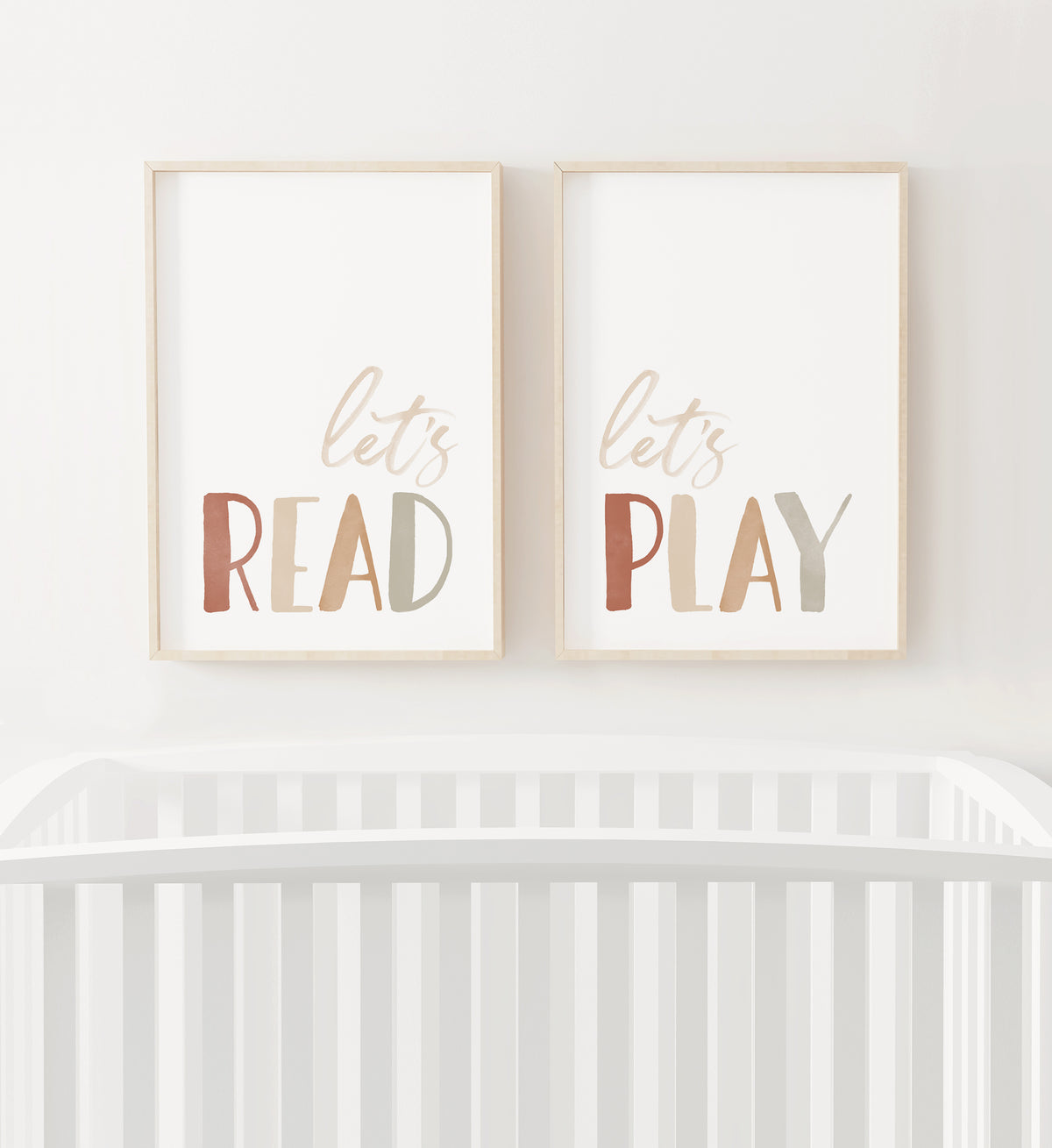 Let's Read, Let's Play Set of 2 Prints - TCCP