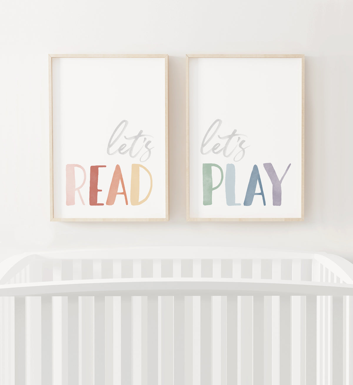 Let's Read, Let's Play Set of 2 Prints - MRCP