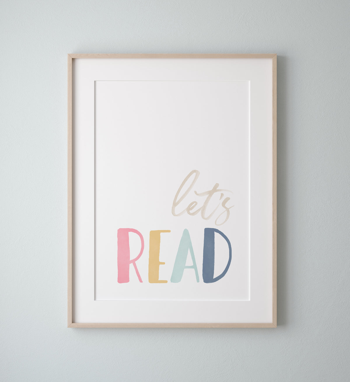 Let's Read Print - SDCP