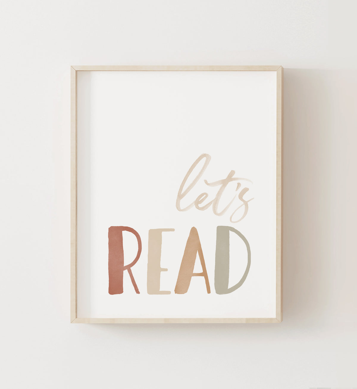 Let's Read Print - TCCP