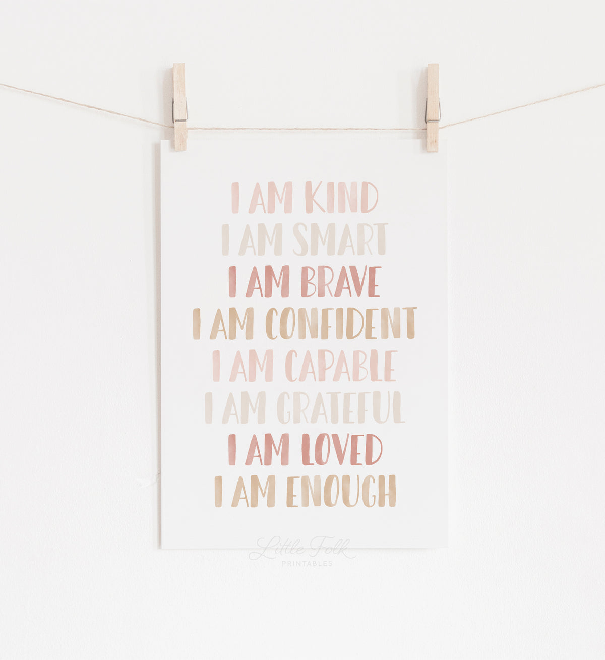Affirmations Print – PNCP