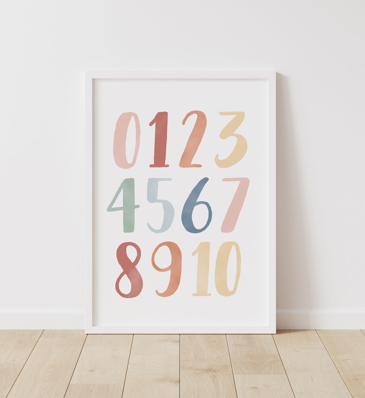 Alphabet and Numbers Set of 2 Prints - MRCP