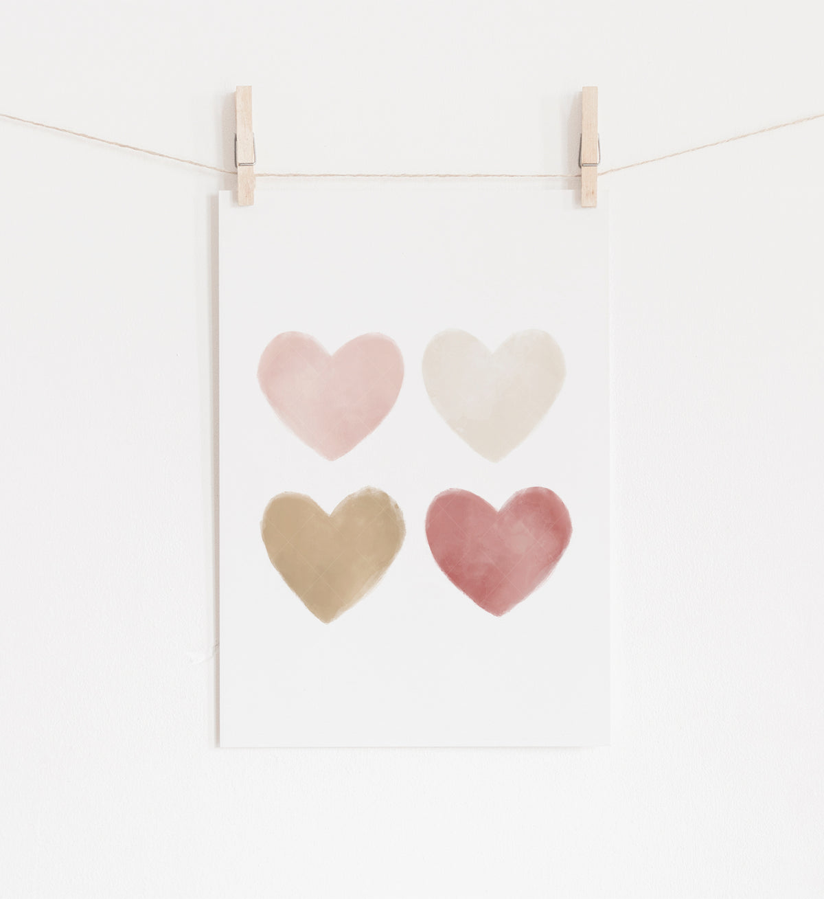 4 Hearts Print - PNCP