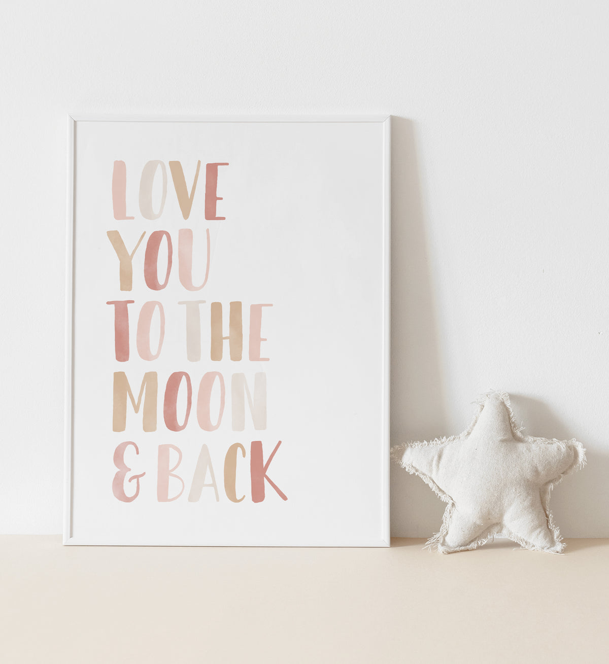 Love You to the Moon and Back Print - PNCP