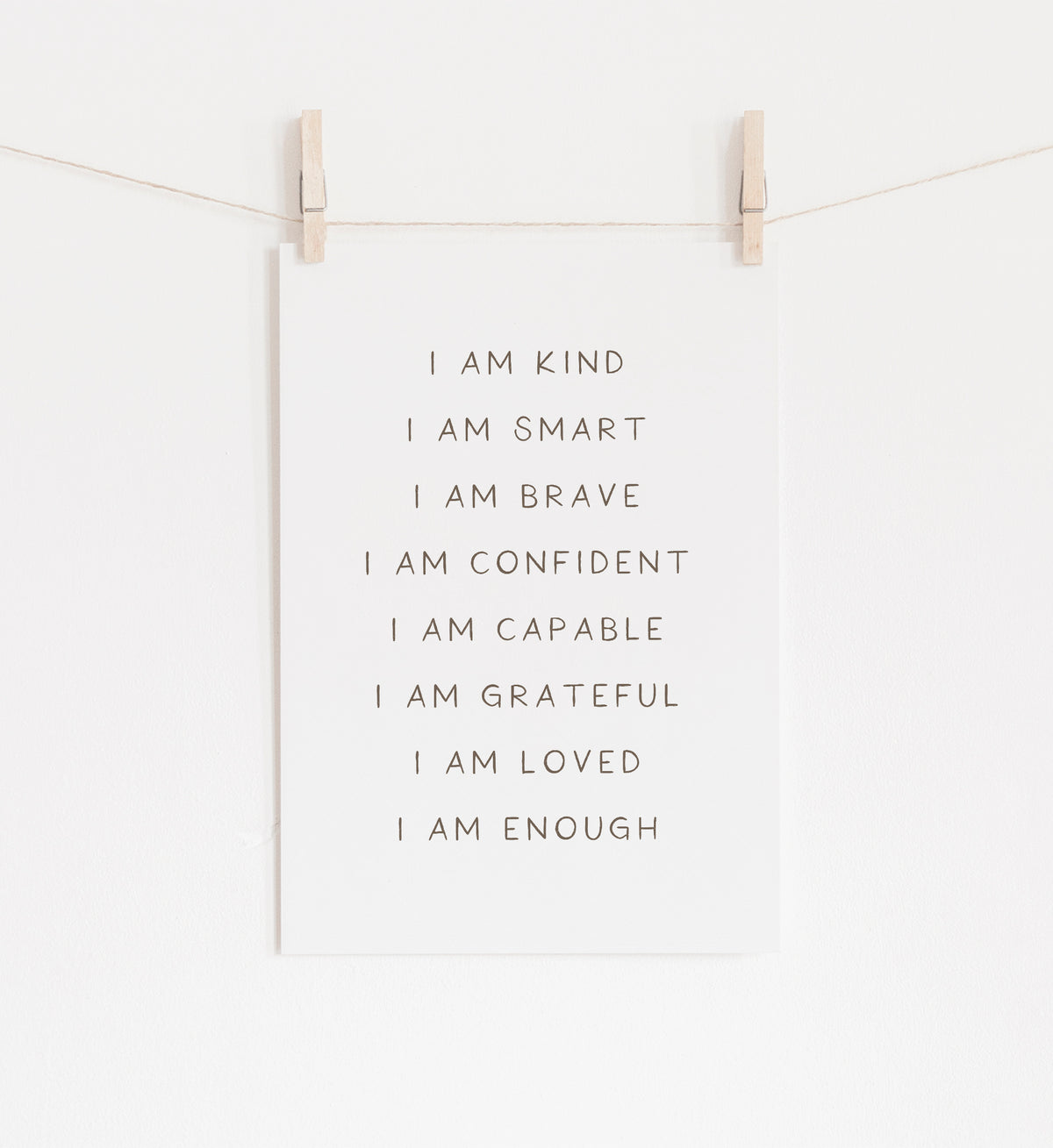 Affirmations Print