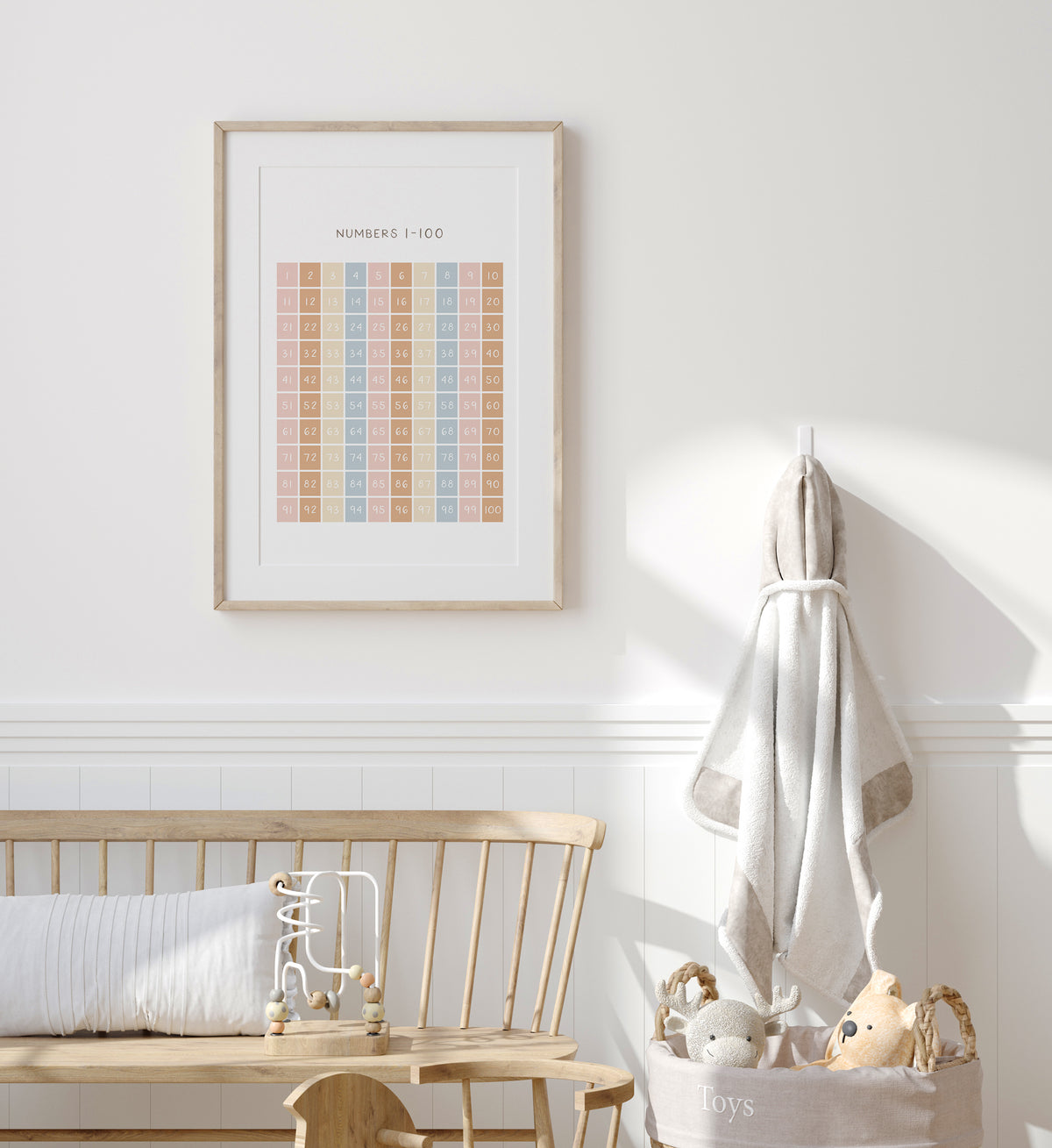 Numbers 1-100 Print - BHCP