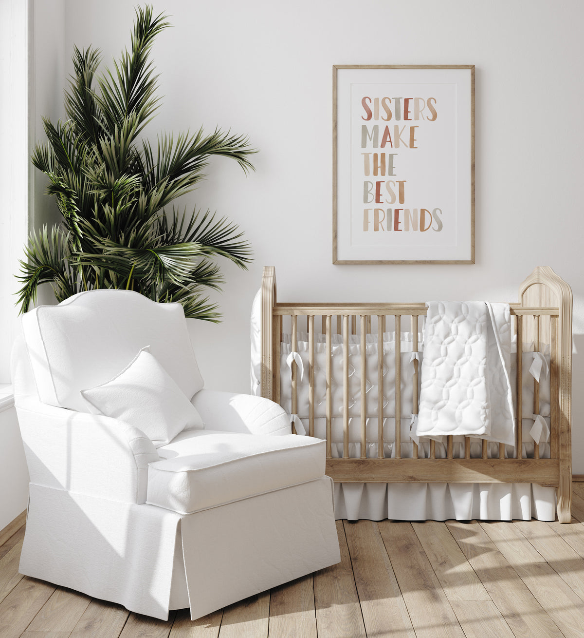 Sisters Make the Best Friends Print - TCCP