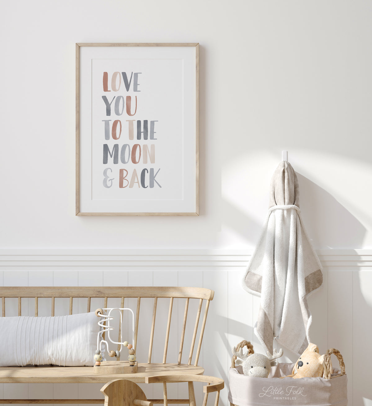 Love You to the Moon and Back Print - EBCP