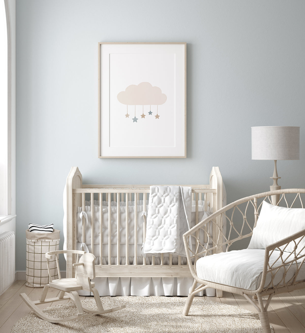 Cloud with Stars Print - BNCP