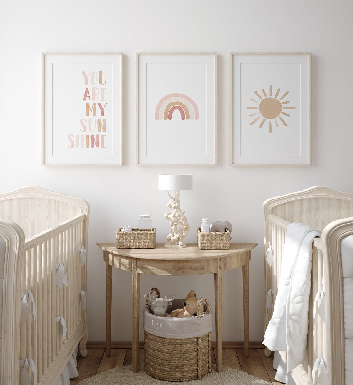 Rainbow, Sunshine & Sun Set of 3 Prints - PNCP