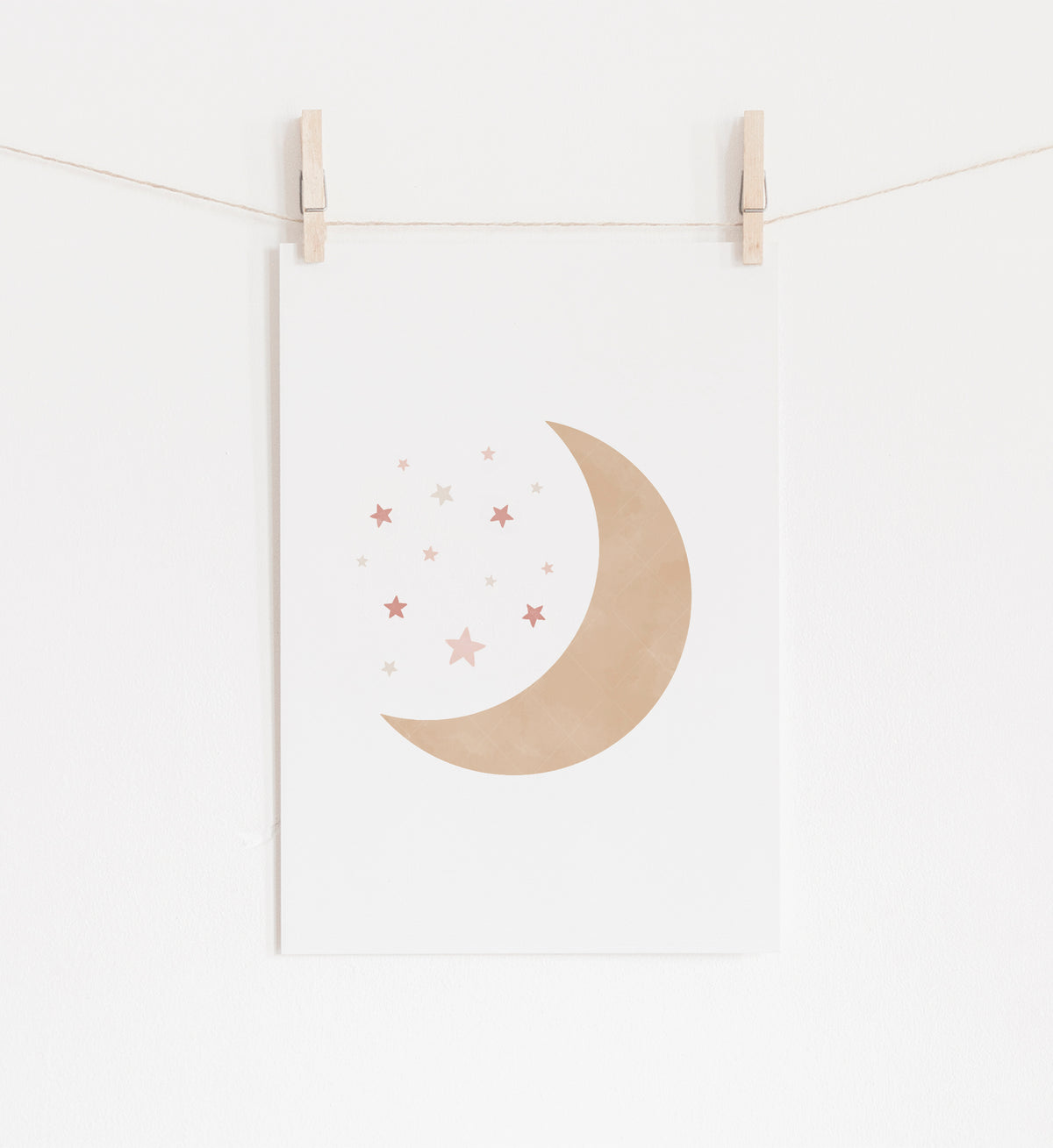 Moon and Stars Print - PNCP