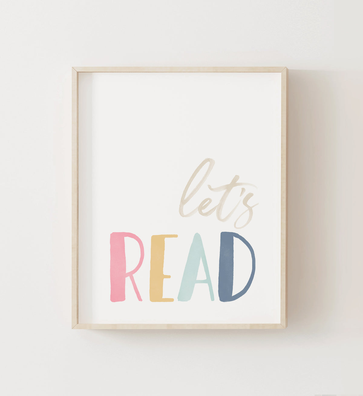 Let's Read Print - SDCP