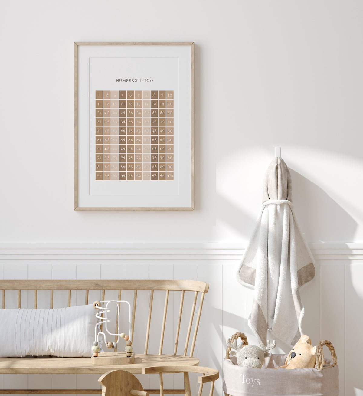 Numbers 1-100 Print - BRCP