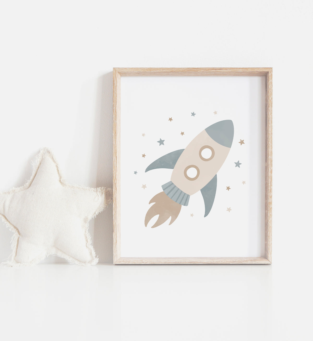 Rocket Ship Print - BNCP