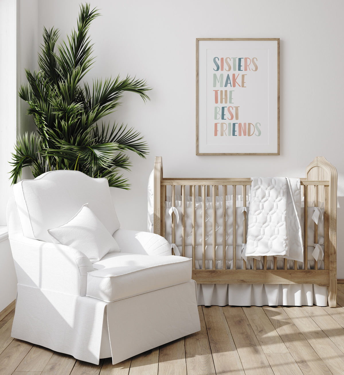 Sisters Make the Best Friends Print - MPCP