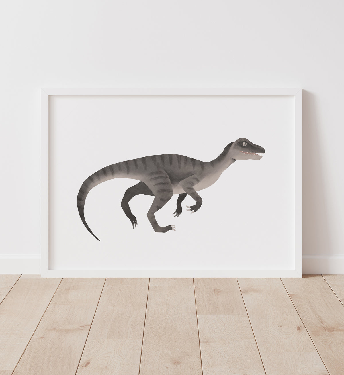 Raptor Print - Gray