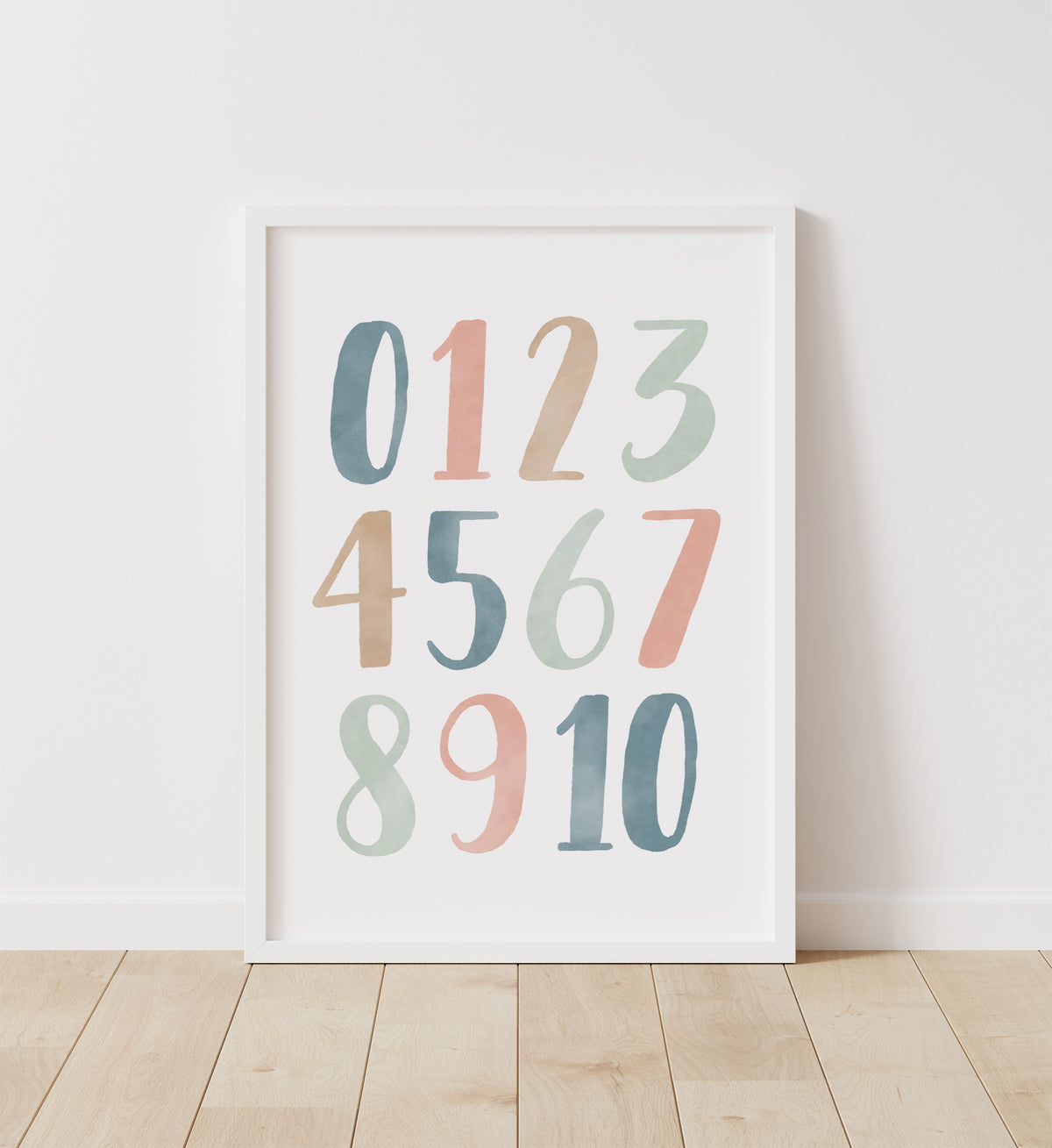 Alphabet and Numbers Set of 2 Prints - MPCP