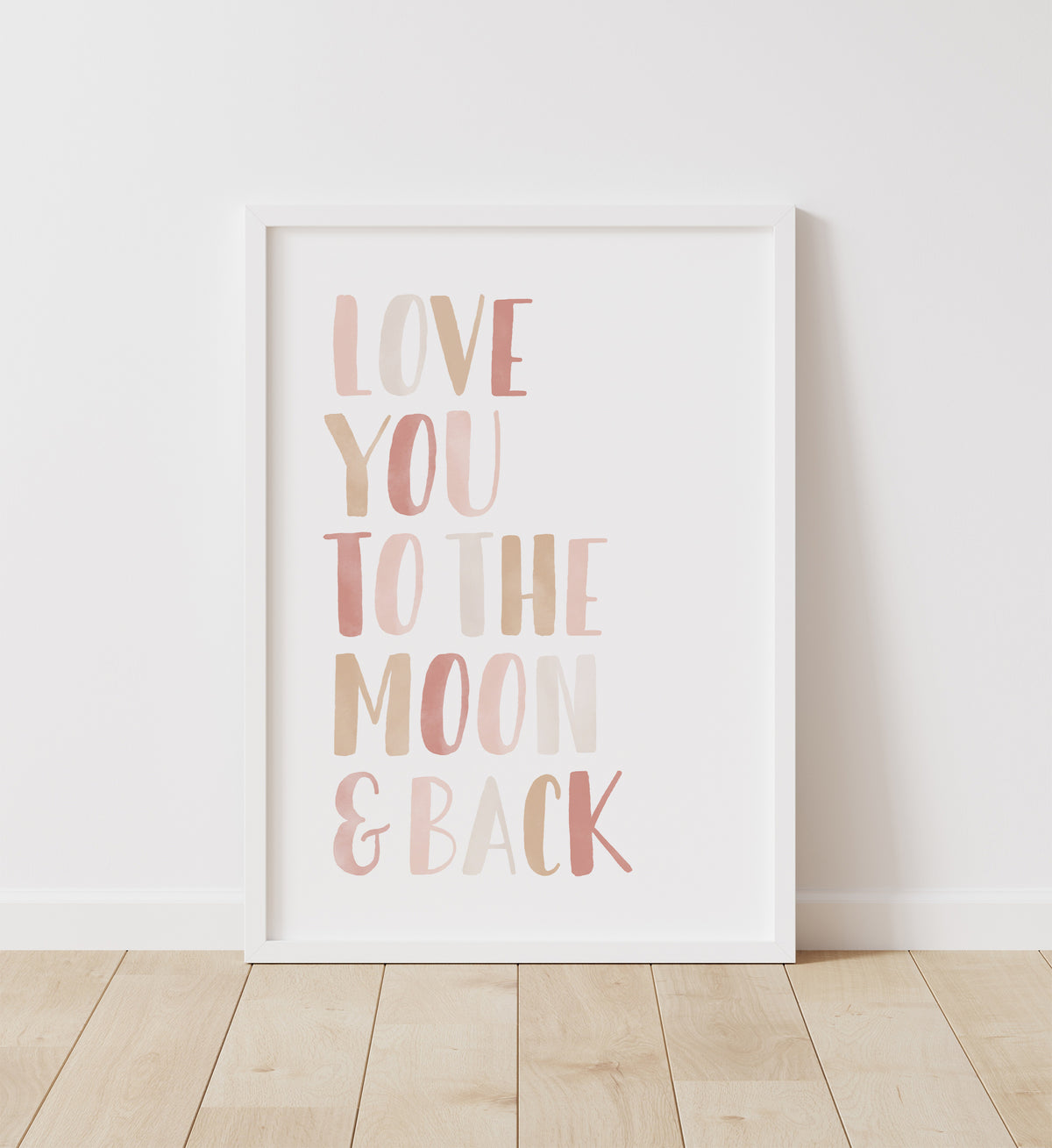 Love You to the Moon and Back Print - PNCP
