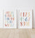 Alphabet and Numbers Set of 2 Prints - MRCP