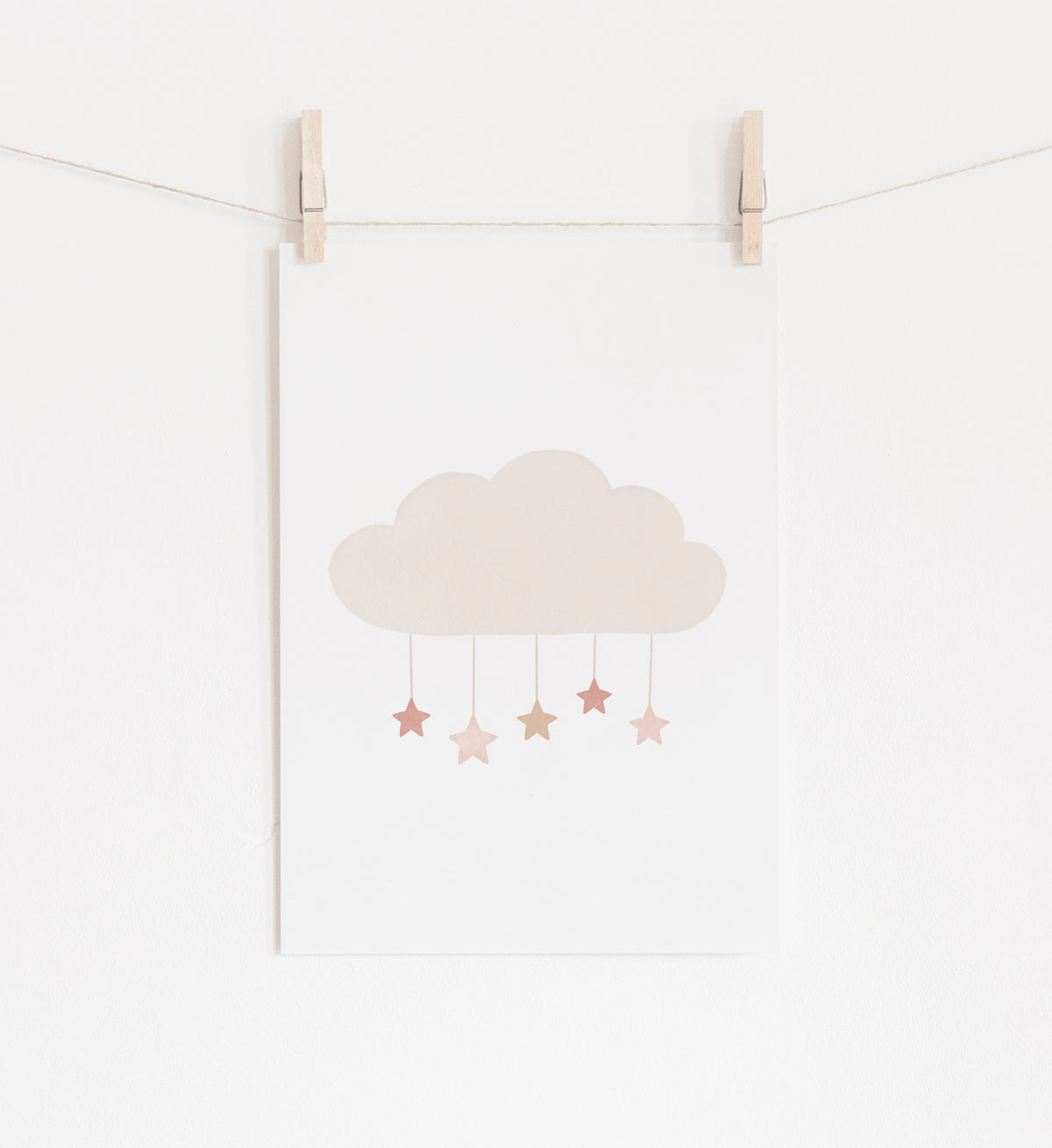 Cloud with Stars Print - PNCP