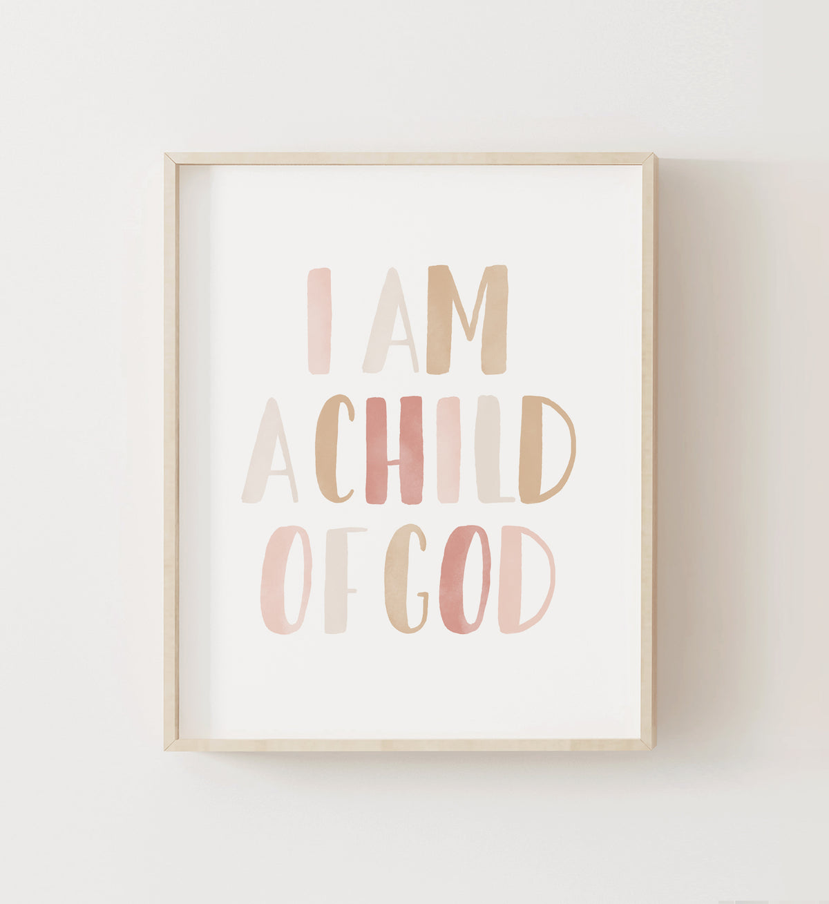 I am a Child of God Print - PNCP