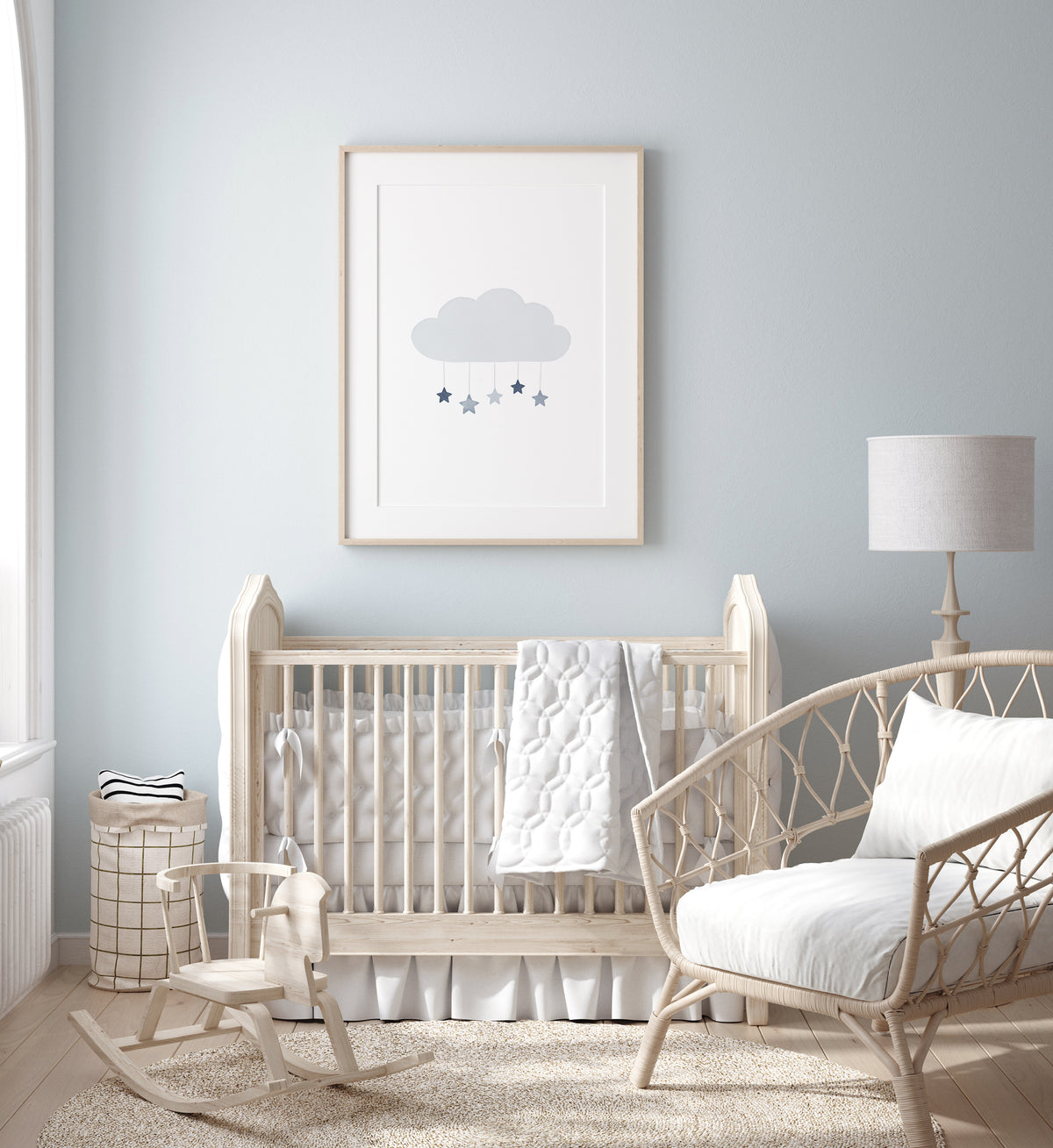 Cloud with Stars Print - NBCP