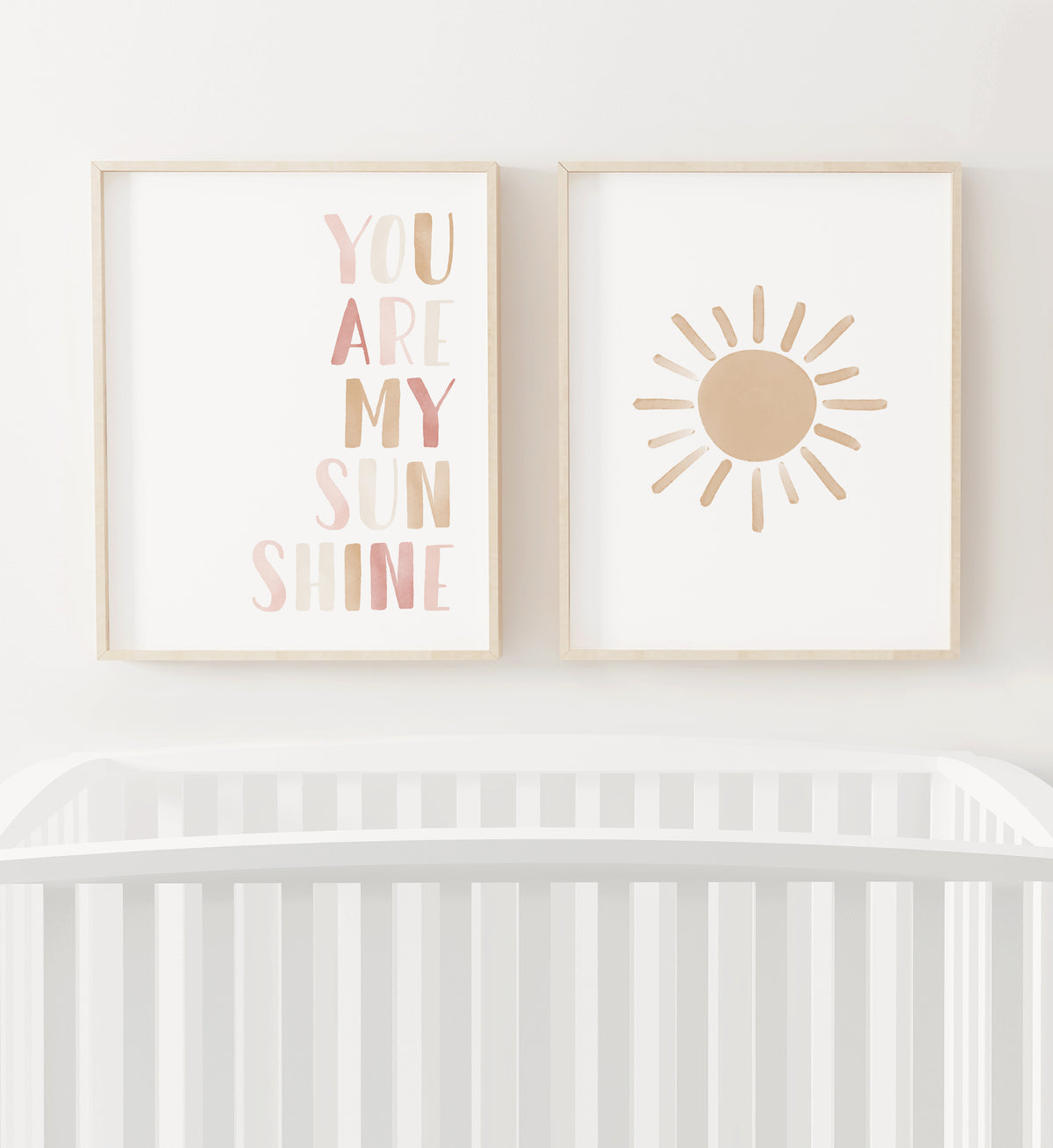 You Are My Sunshine & Sun Set of 2 Prints - PNCP