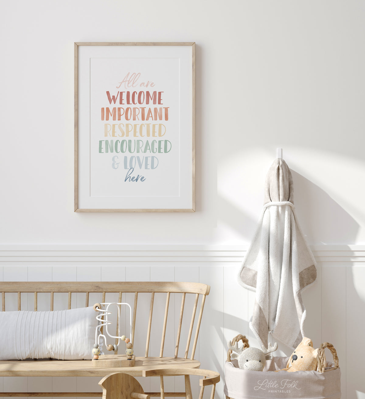 All Are Welcome Print - MRCP