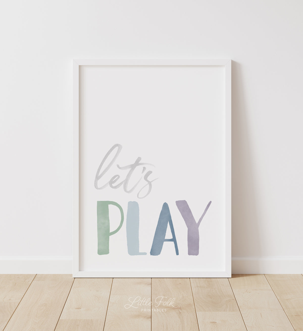 Let's Read, Let's Play Set of 2 Prints - MRCP