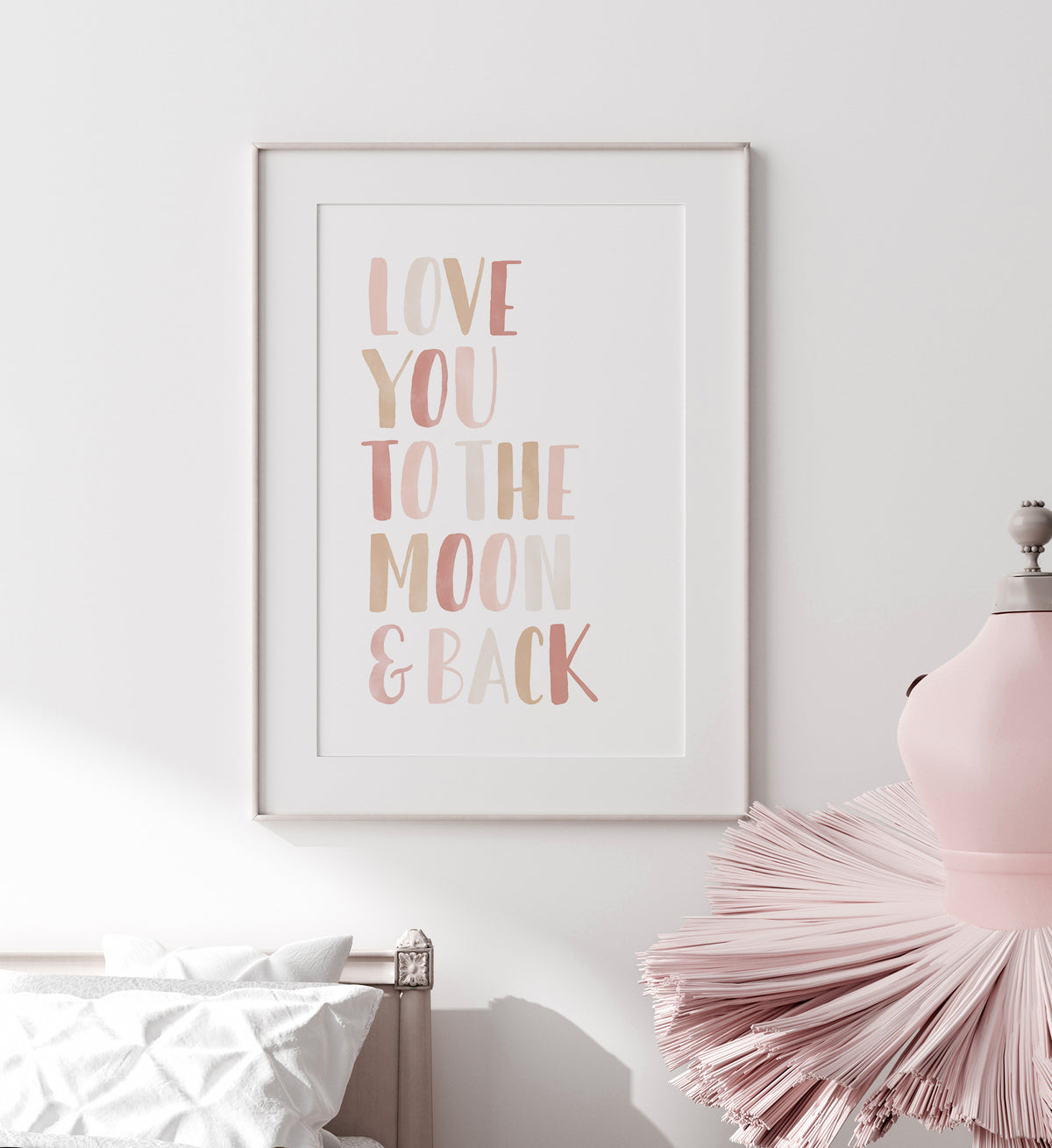 Love You to the Moon and Back Print - PNCP