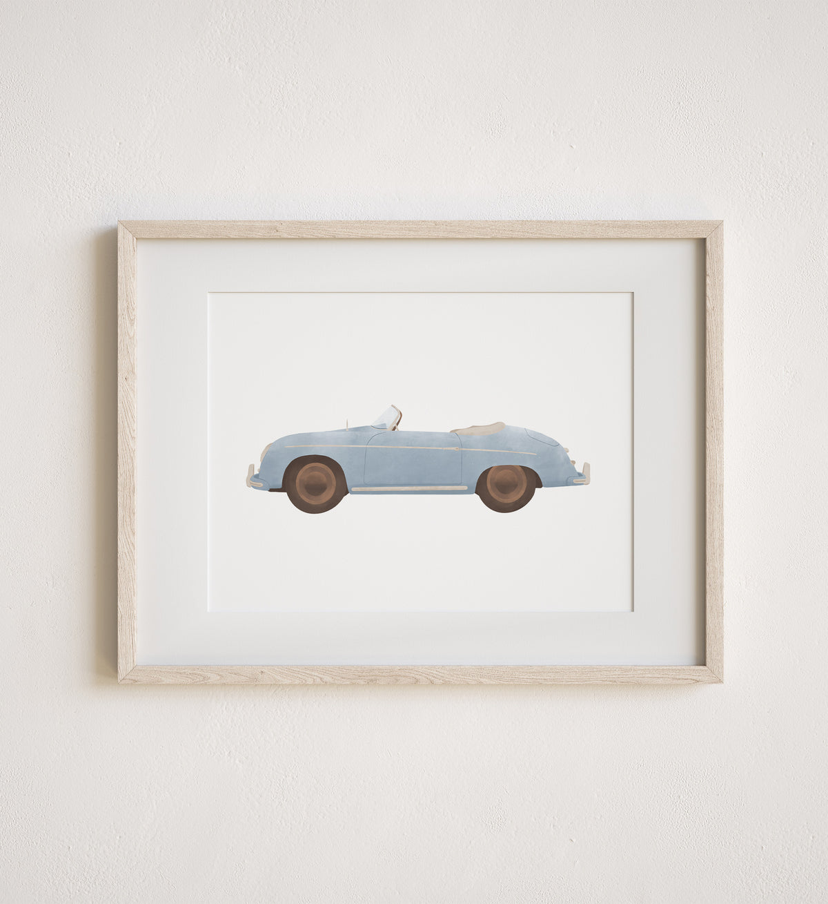 Vintage Speedster Print