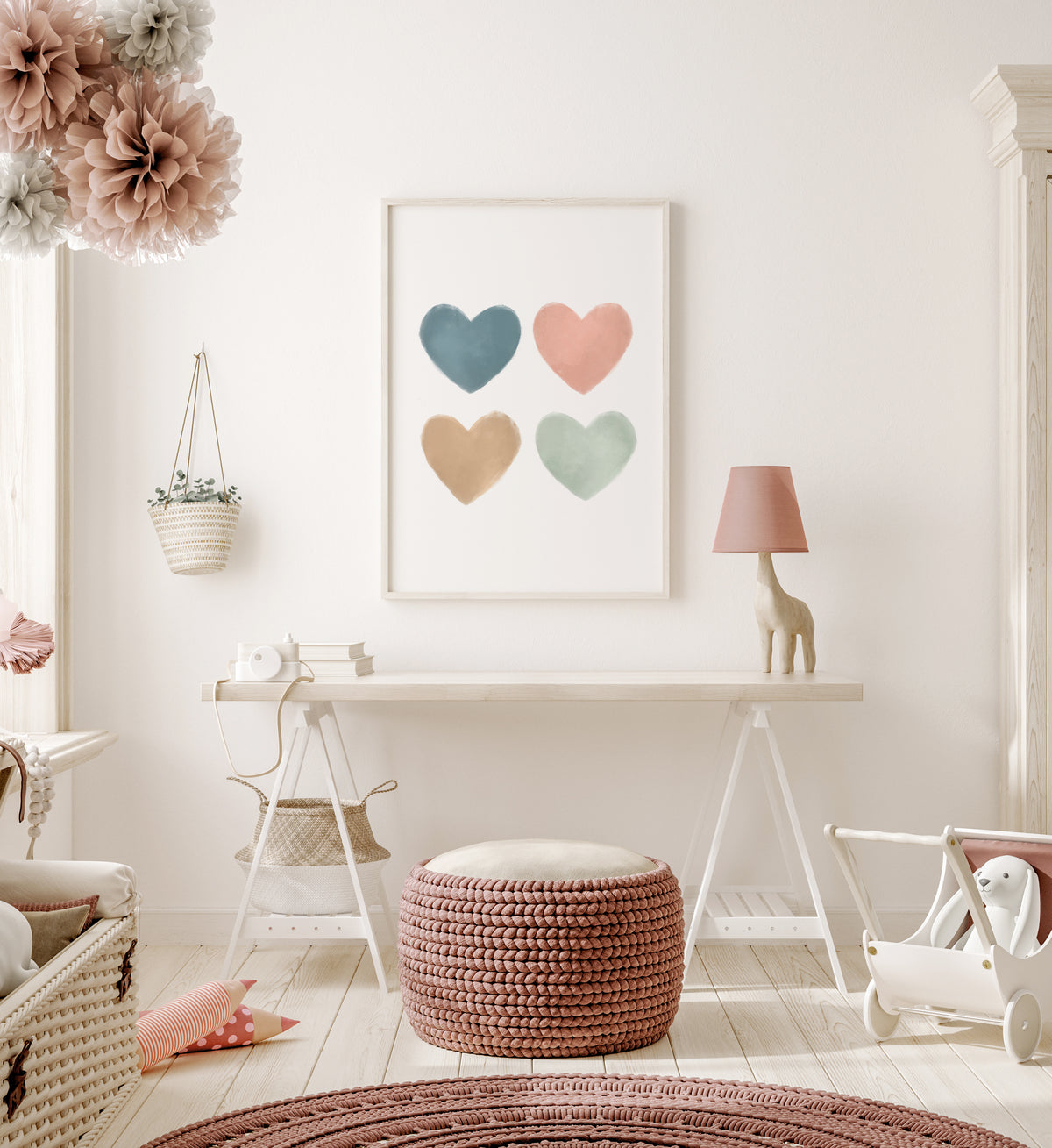 4 Hearts Print - MPCP