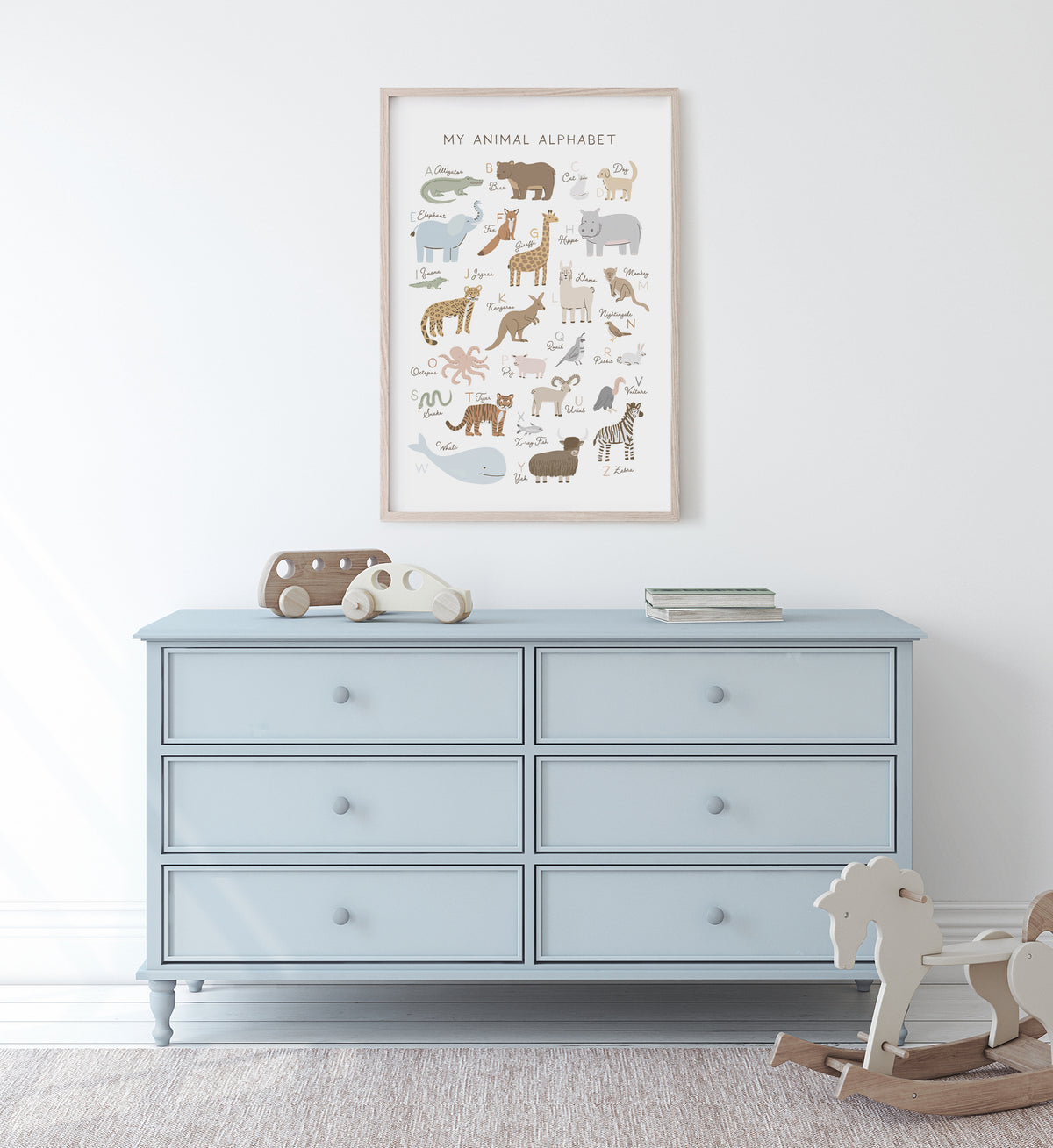 Animal Alphabet Print - SNCP