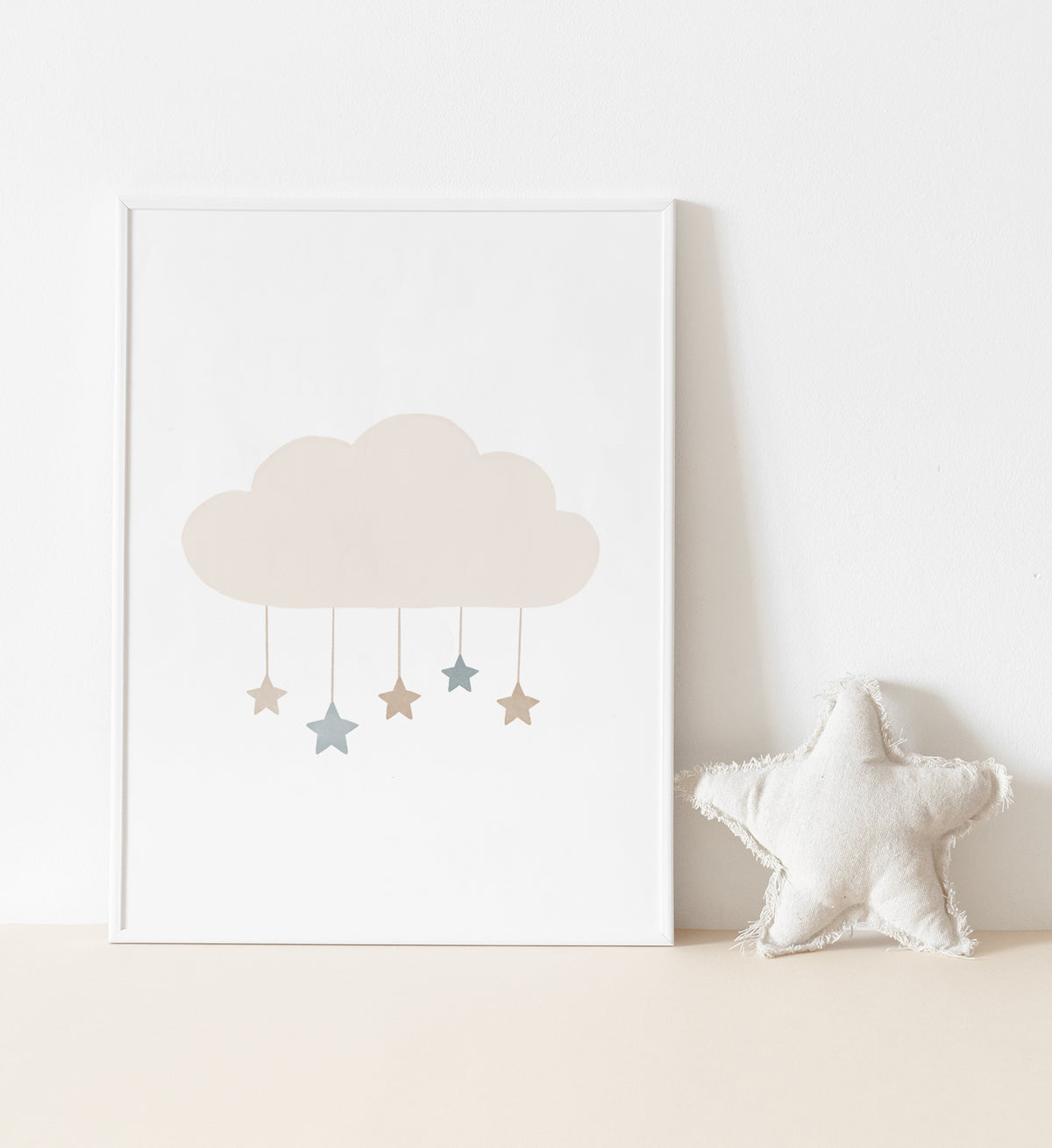 Cloud with Stars Print - BNCP